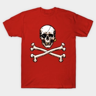 Pirate Skull and Crossbones T-Shirt